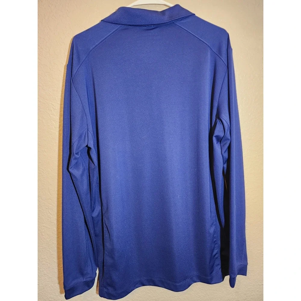Nike Golf Tour Performance Dri-Fit Men's Polo Shirt‎ Blue Size Large L